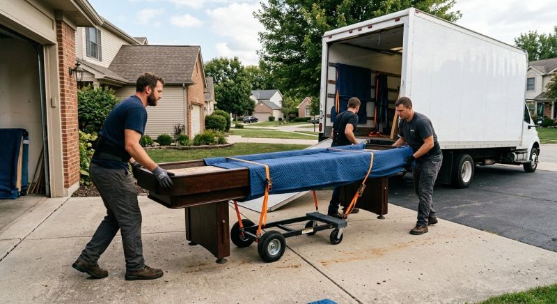 Shuffleboard Table Moving in Fort Mill, SC